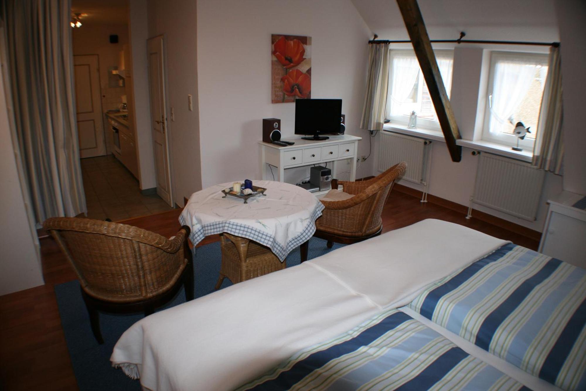 Ferienwohnungen Im Hotel Garni Zur Post Utersum Номер фото